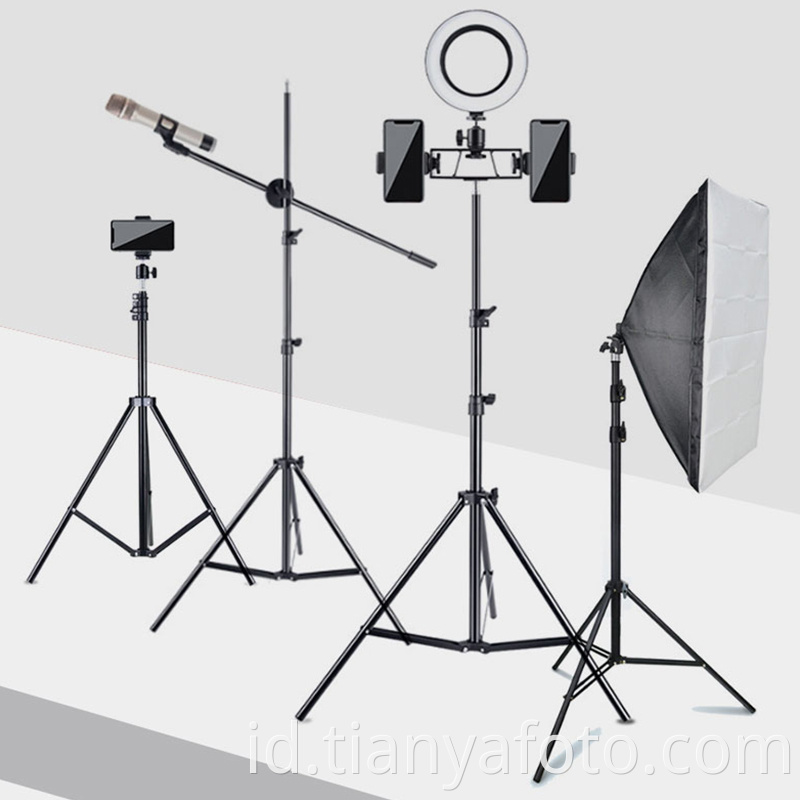 2.1m Ring Light Tripod